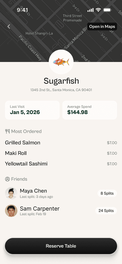 Tabby sugarfish screen